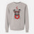 Valentine Bo the Boxer - Unisex Pigment Dyed Crew Sweatshirt