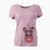 Valentine Bo the Boxer - Women's V-neck Shirt