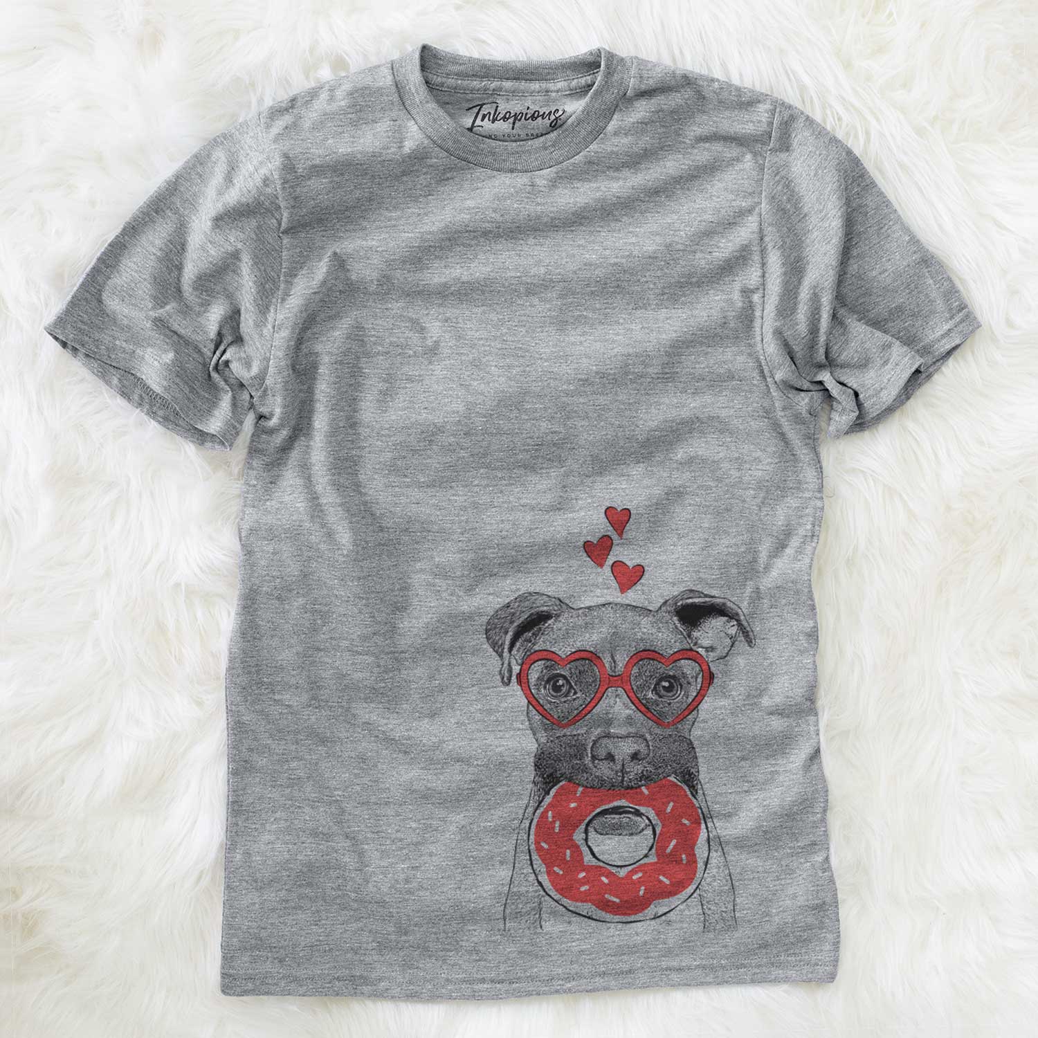 Valentine Bo the Boxer - Unisex Crewneck