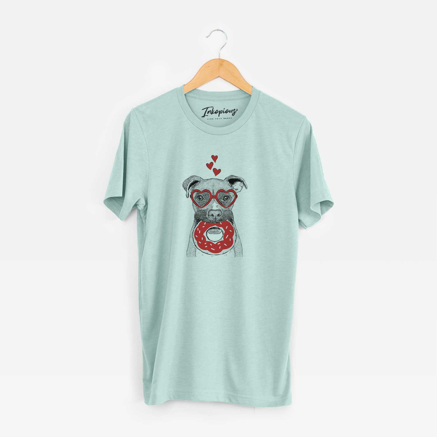 Valentine Bo the Boxer - Unisex Crewneck