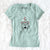 Valentine Bodi the Vizsla - Women's V-neck Shirt