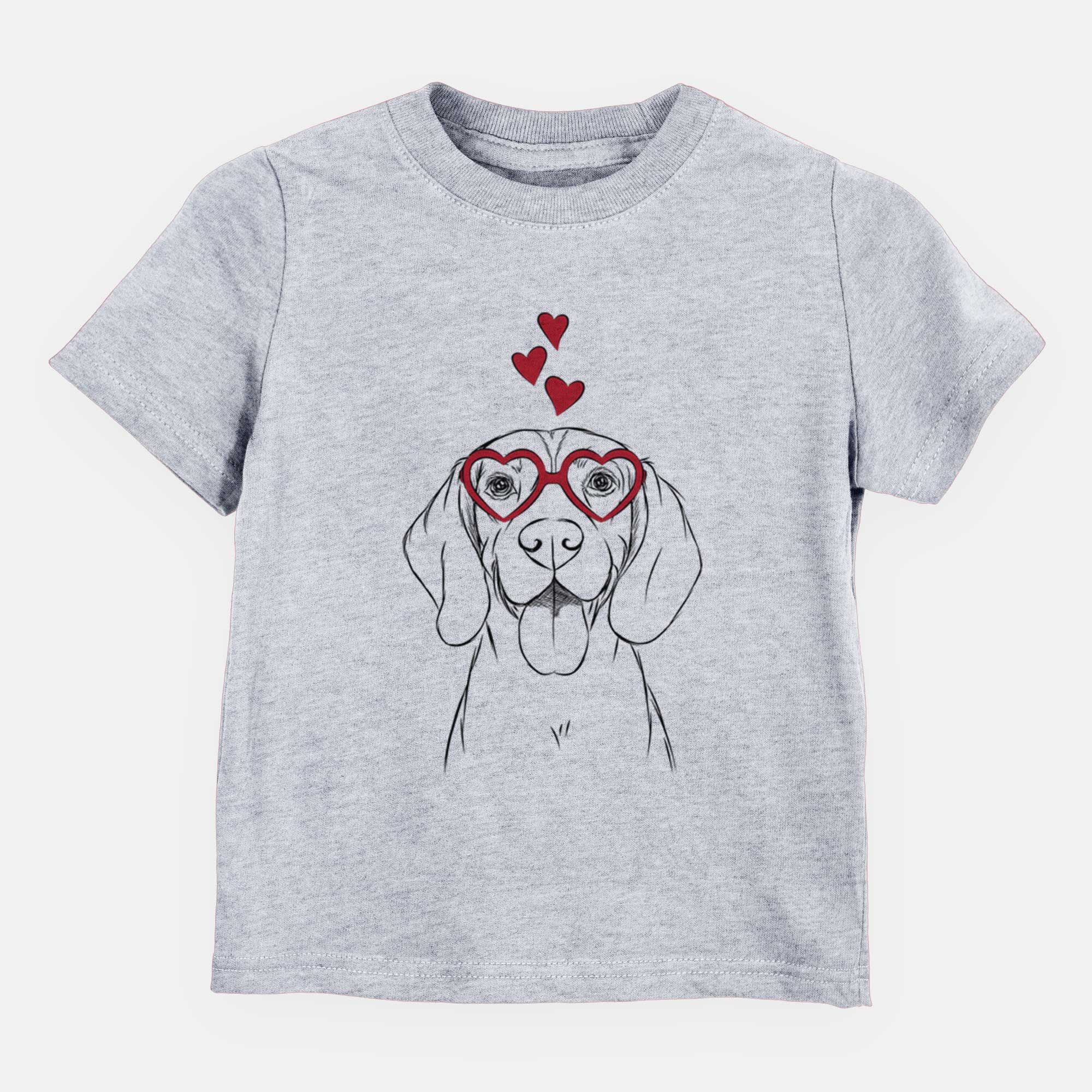 Valentine Bogie the Beagle - Kids/Youth/Toddler Shirt