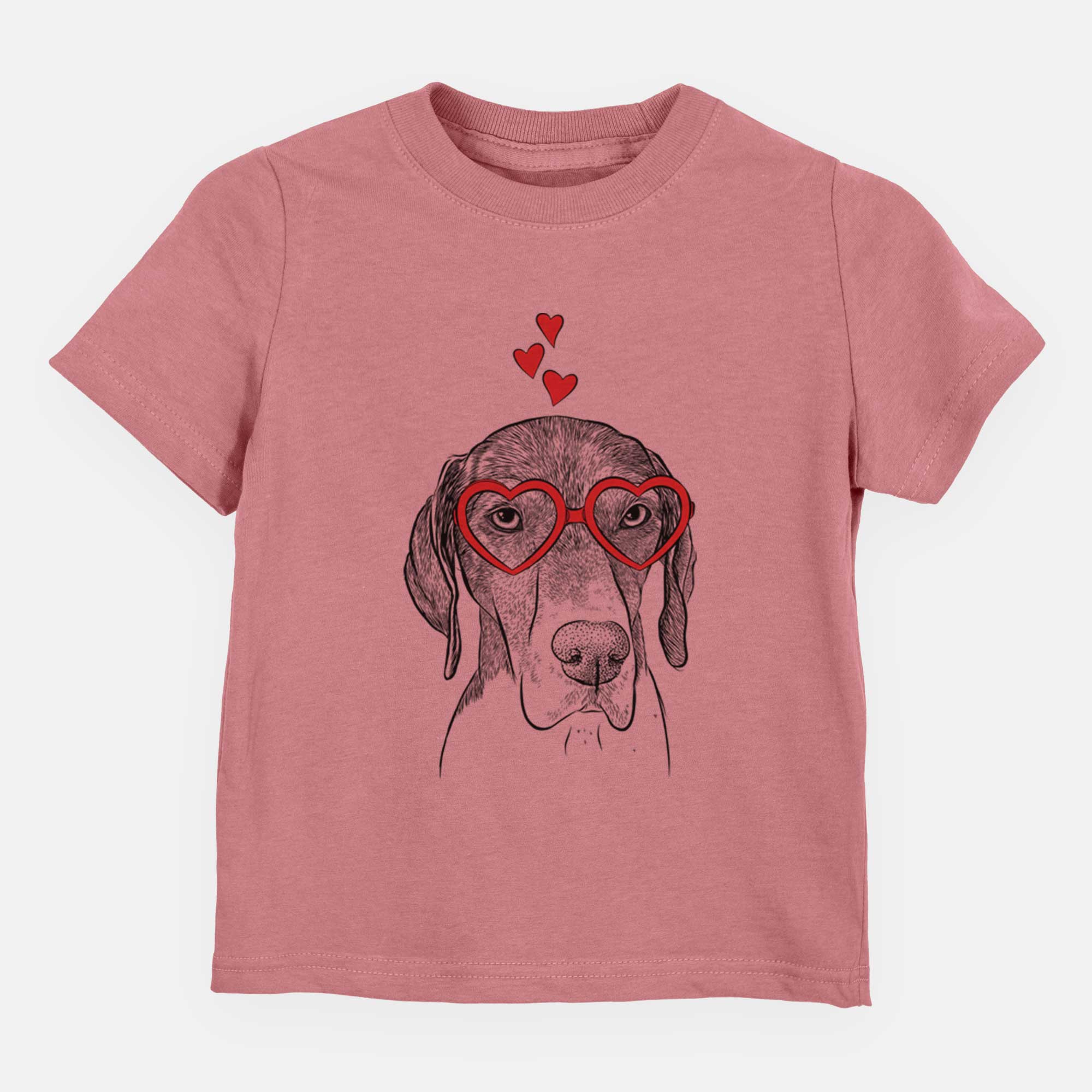 Valentine Bohdi the German Shorthaired Pointer - Kids/Youth/Toddler Shirt