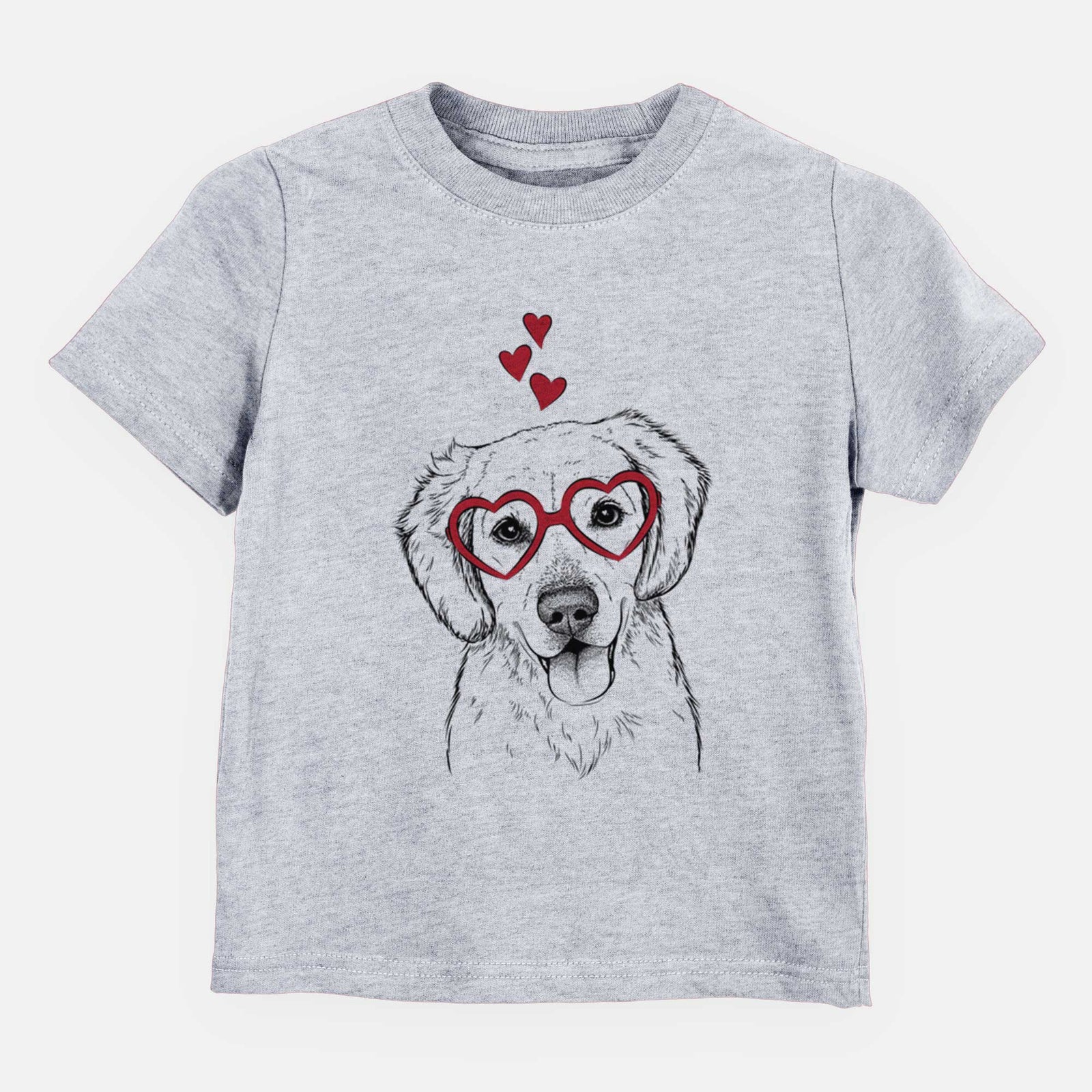 Valentine Bojo the Golden Retriever - Kids/Youth/Toddler Shirt