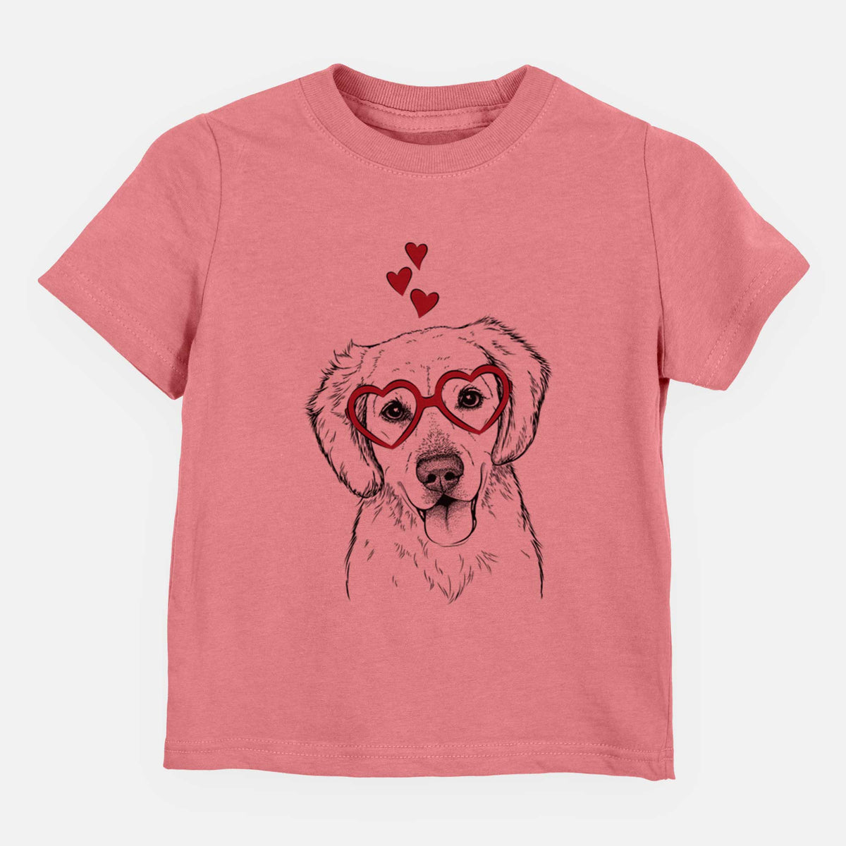 Valentine Bojo the Golden Retriever - Kids/Youth/Toddler Shirt