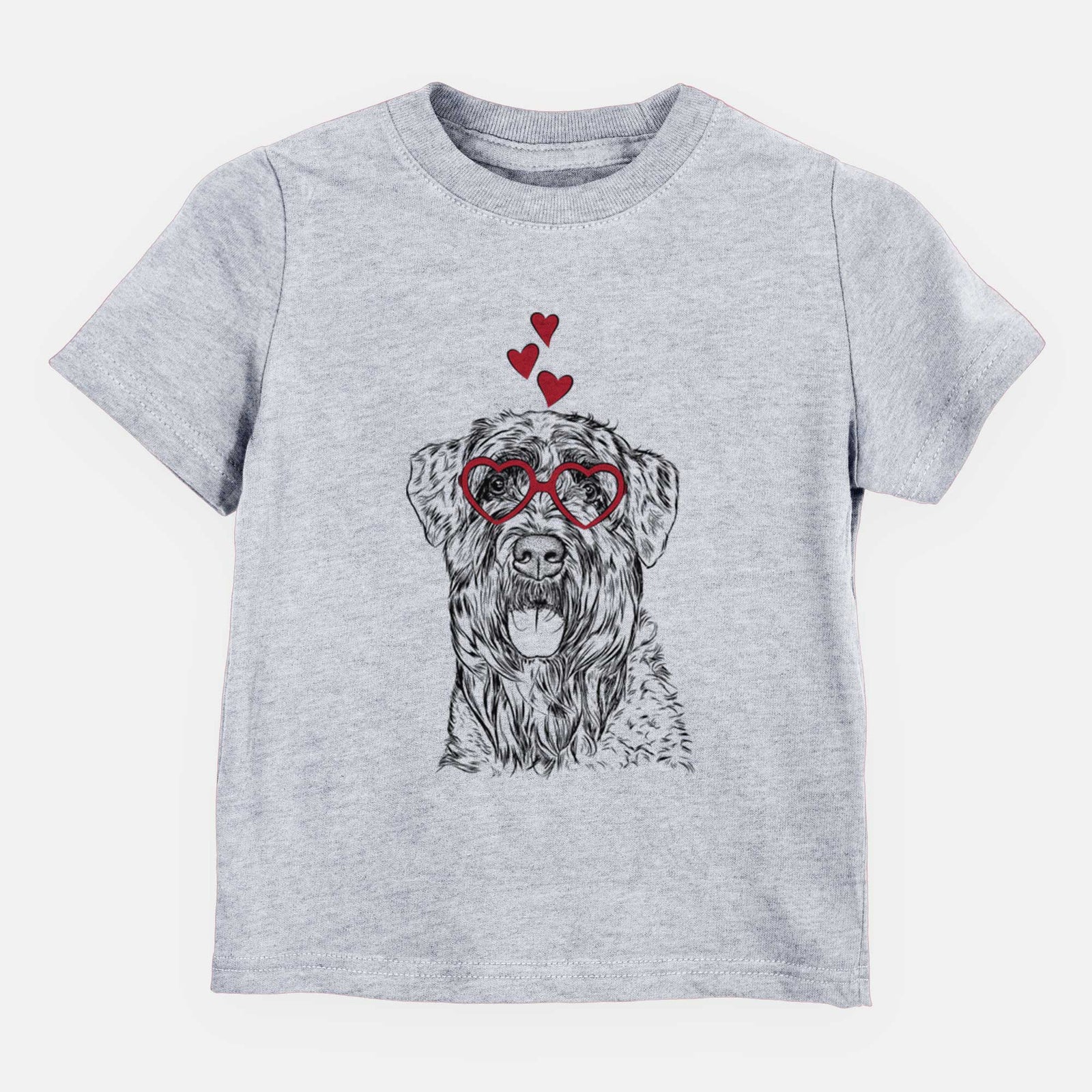 Valentine Bonnie the Bouvier Des Flandres - Kids/Youth/Toddler Shirt