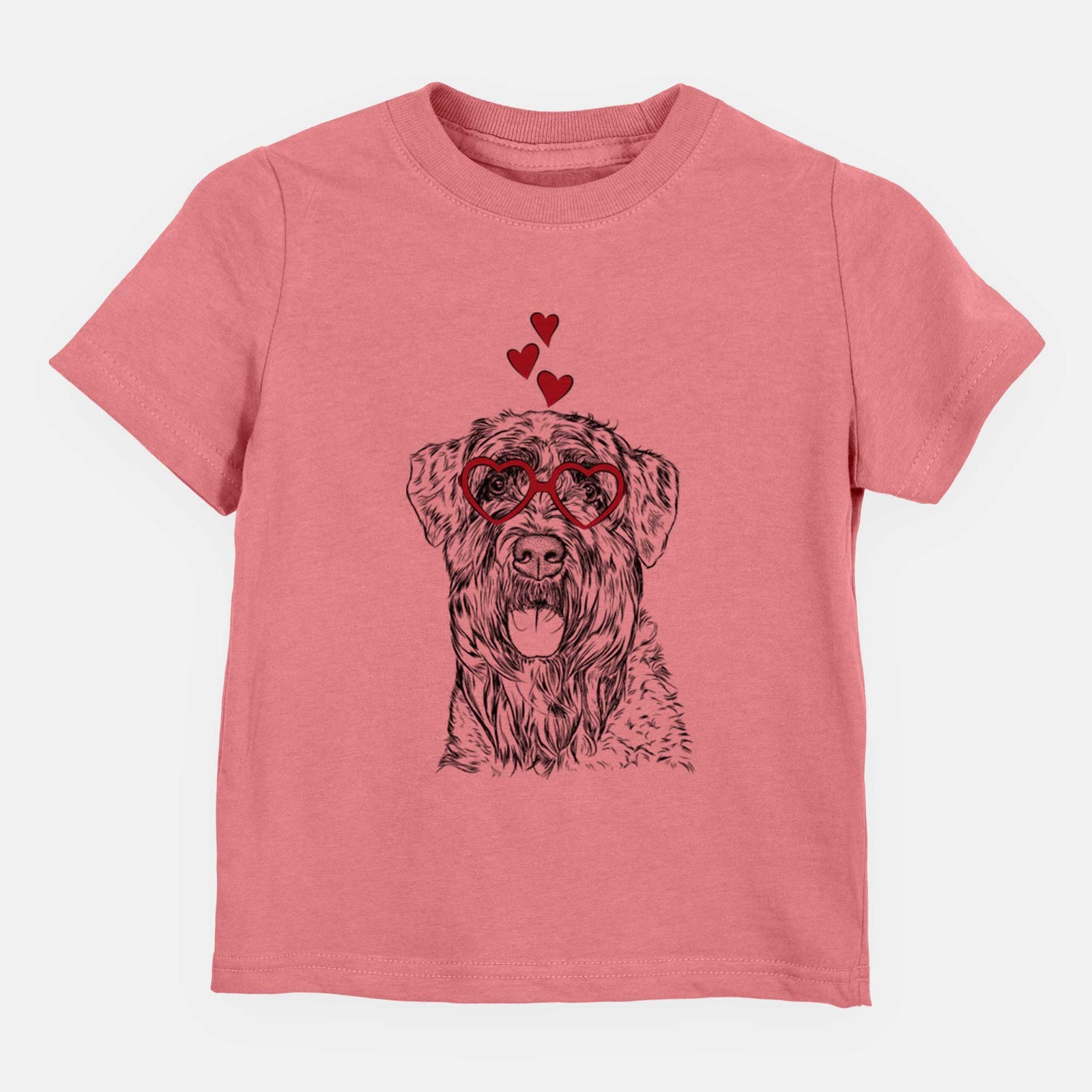 Valentine Bonnie the Bouvier Des Flandres - Kids/Youth/Toddler Shirt