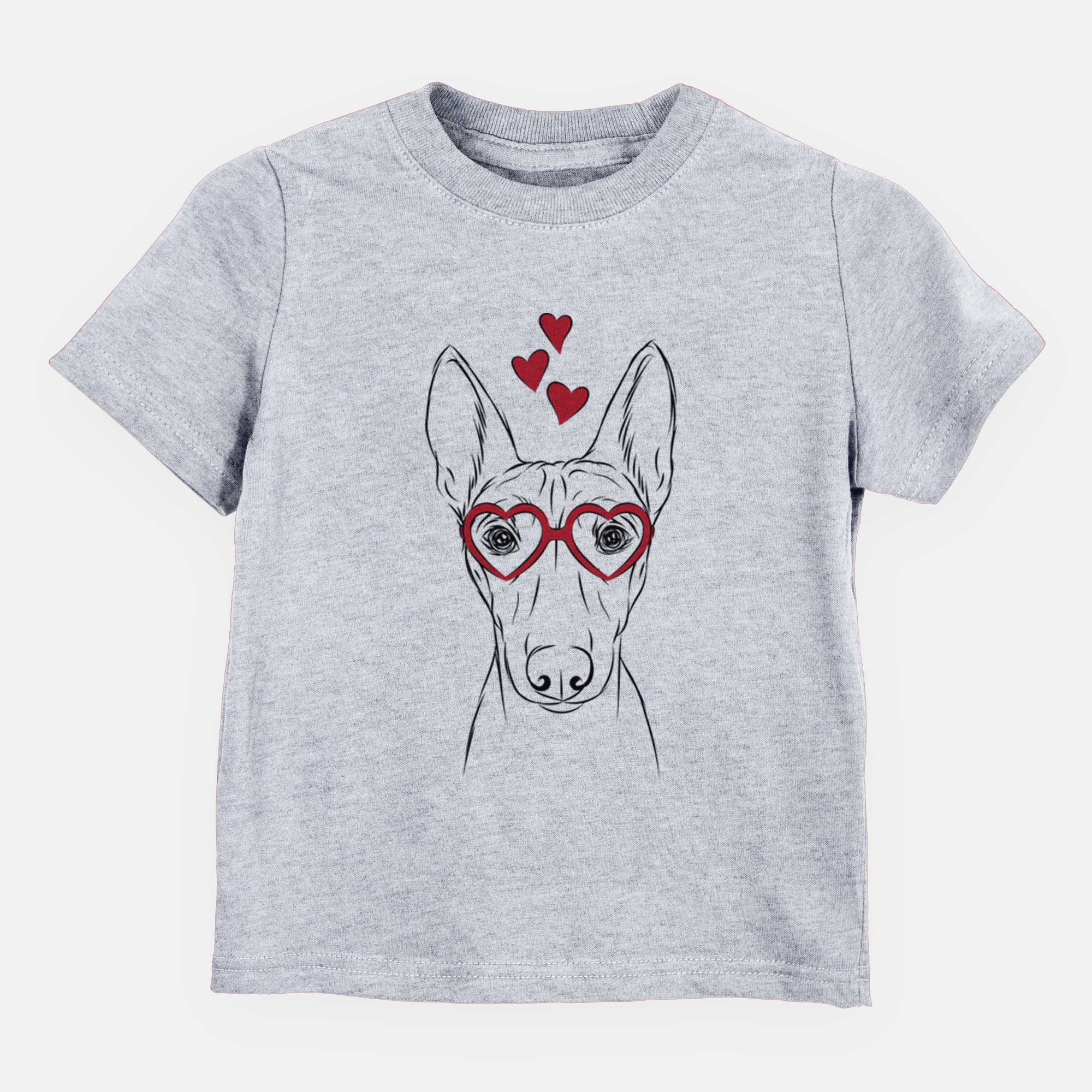 Valentine Bonsai the Basenji - Kids/Youth/Toddler Shirt
