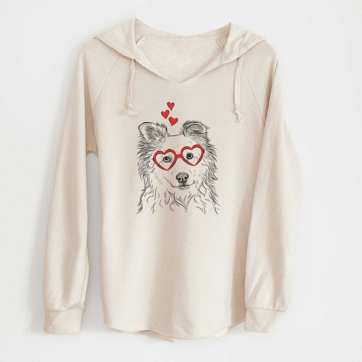 Valentine Bonsai the Mixed Breed - Cali Wave Hooded Sweatshirt