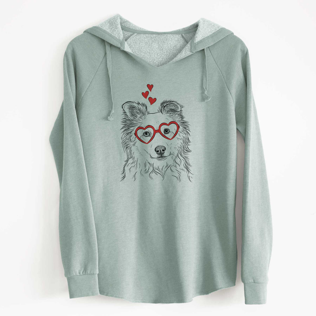 Valentine Bonsai the Mixed Breed - Cali Wave Hooded Sweatshirt