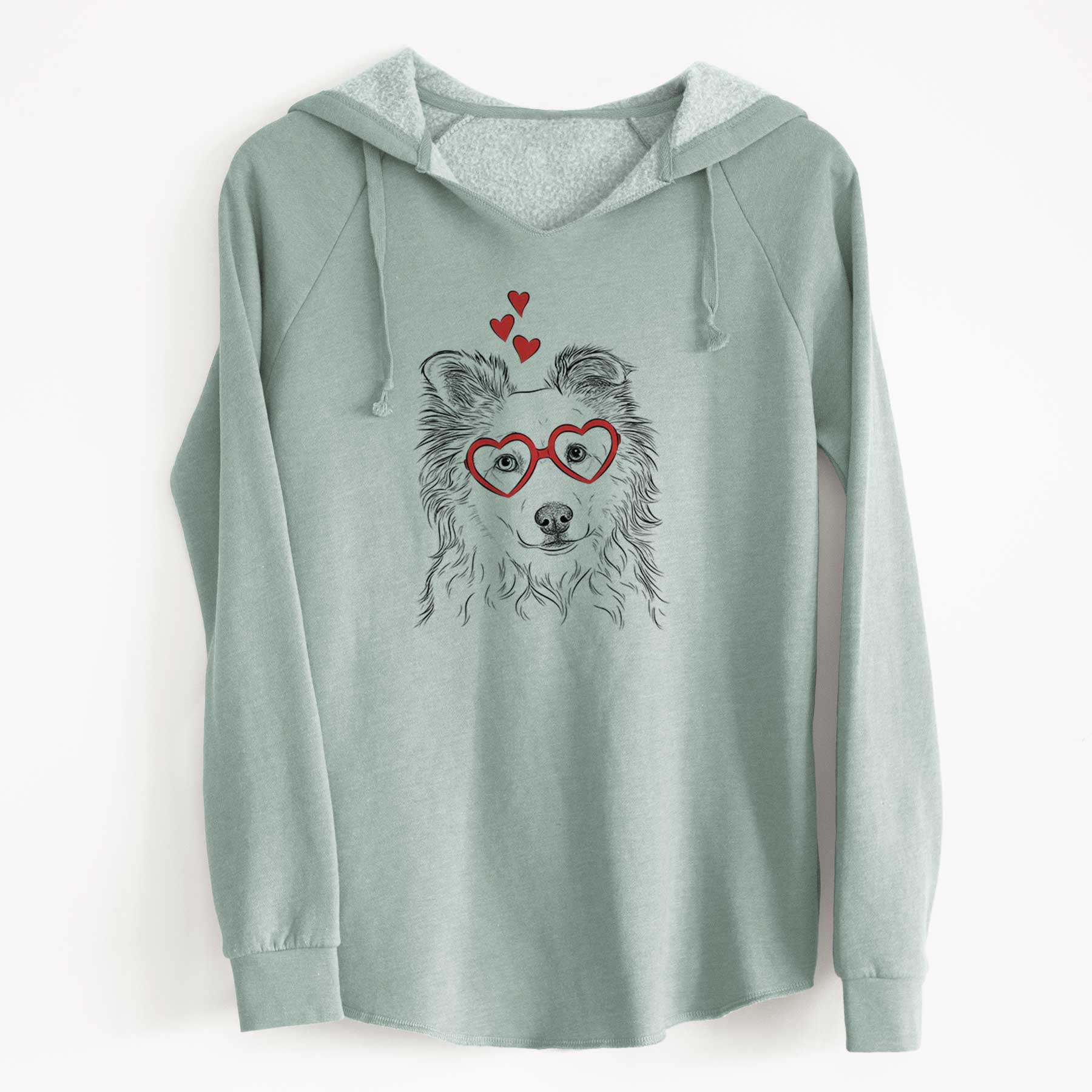Valentine Bonsai the Mixed Breed - Cali Wave Hooded Sweatshirt