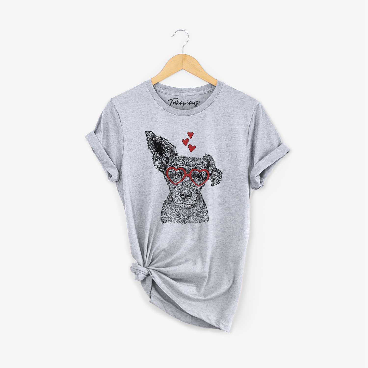Valentine Boodles the Schnauzer Mix - Unisex Crewneck
