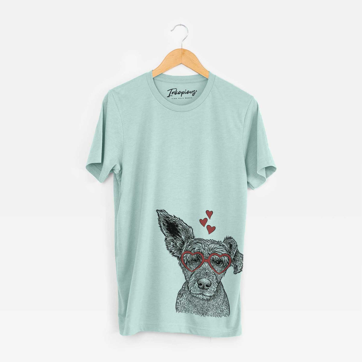 Valentine Boodles the Schnauzer Mix - Unisex Crewneck