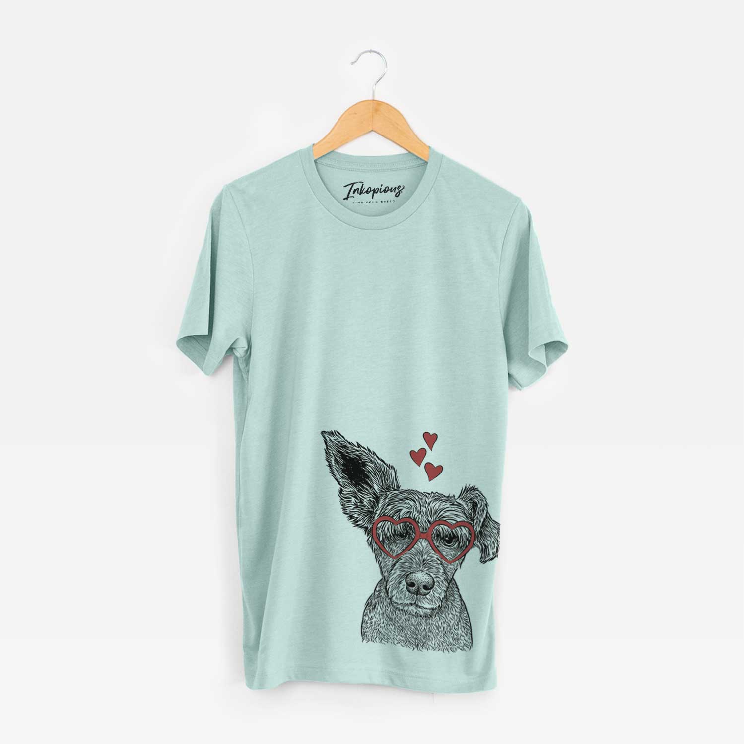 Valentine Boodles the Schnauzer Mix - Unisex Crewneck