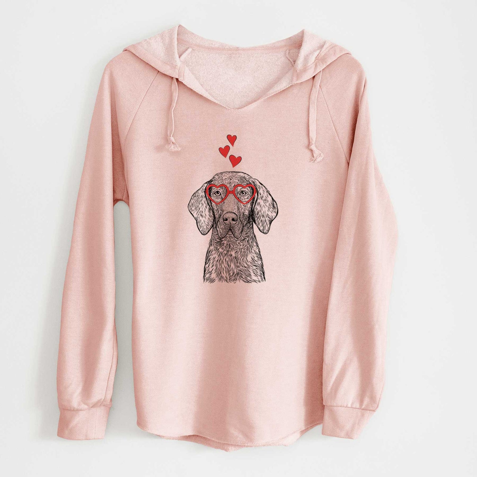 Valentine Boone the Plott Hound - Cali Wave Hooded Sweatshirt