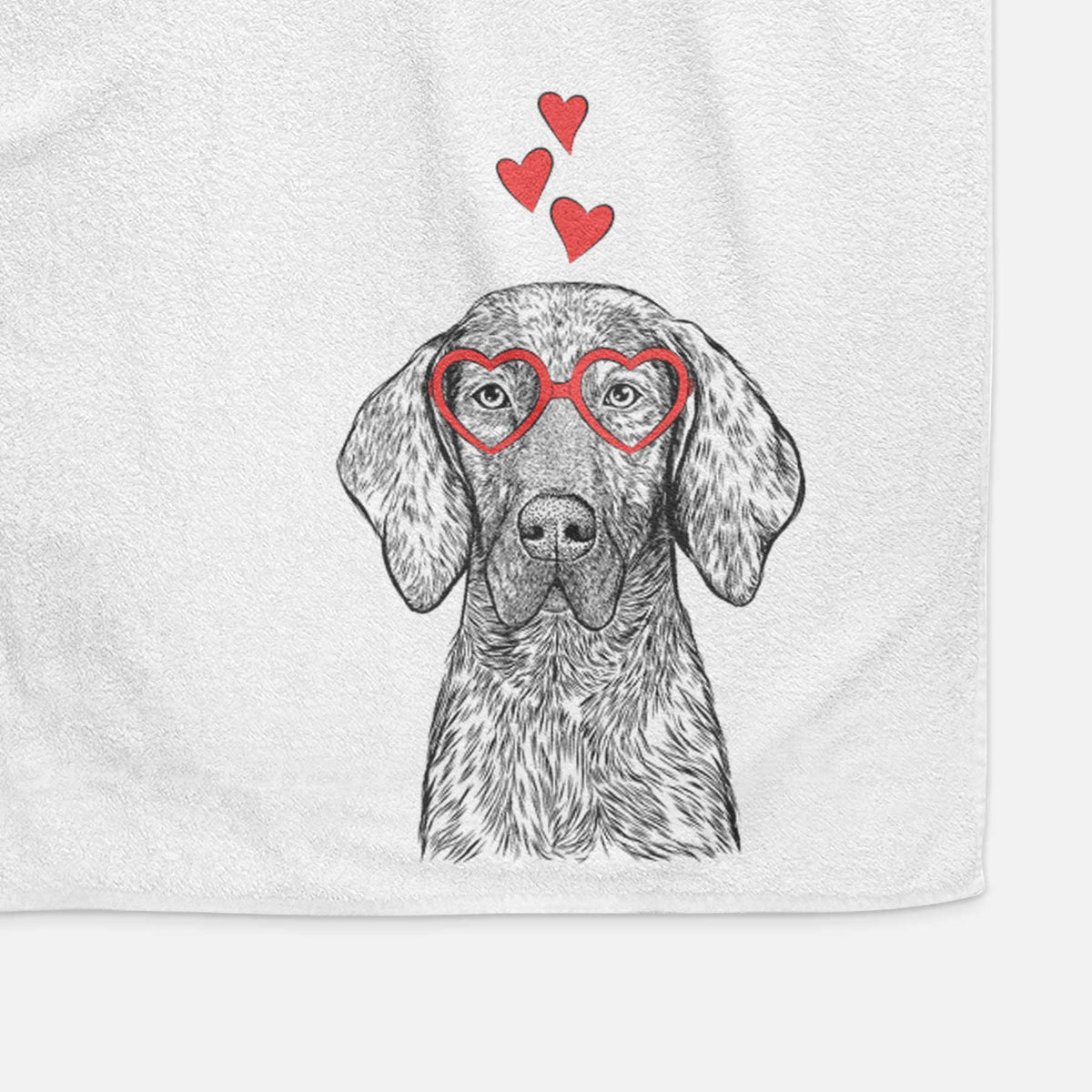 Boone the Plott Hound Decorative Hand Towel