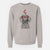 Valentine Boone the Plott Hound - Unisex Pigment Dyed Crew Sweatshirt