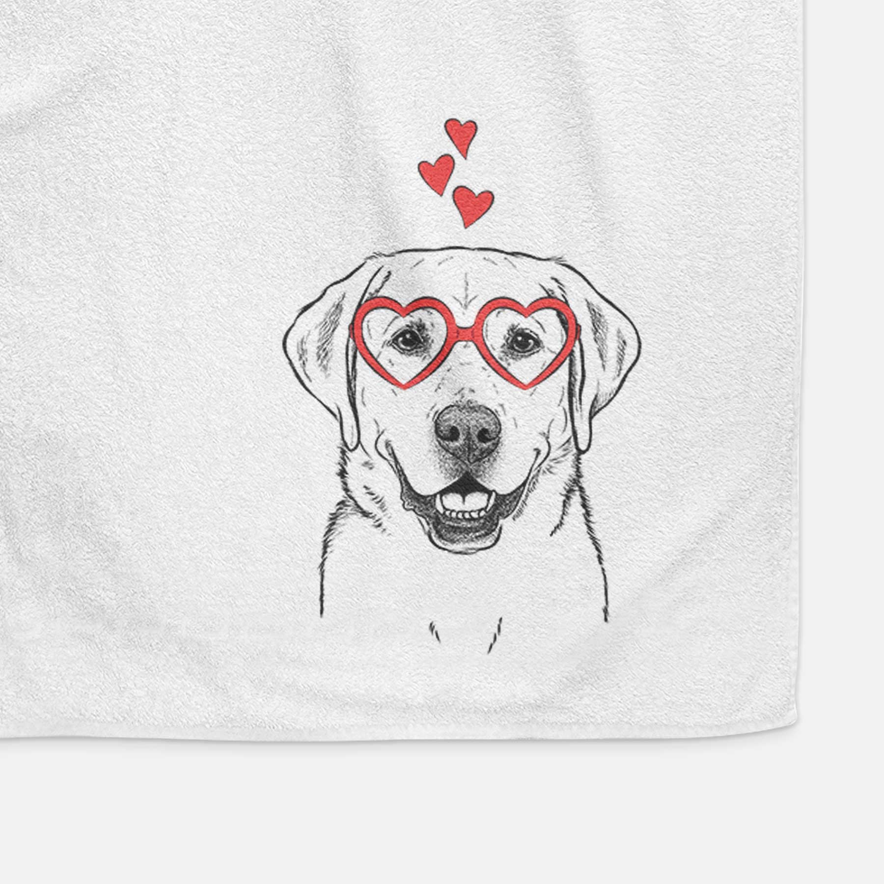 Booney the Labrador Retriever Decorative Hand Towel