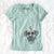 Valentine Boris the Boerboel - Women's V-neck Shirt