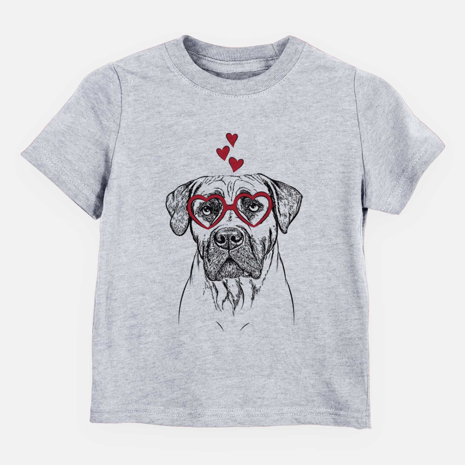 Valentine Boris the Boerboel - Kids/Youth/Toddler Shirt