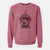 Valentine Bowser the Whoodle - Unisex Pigment Dyed Crew Sweatshirt