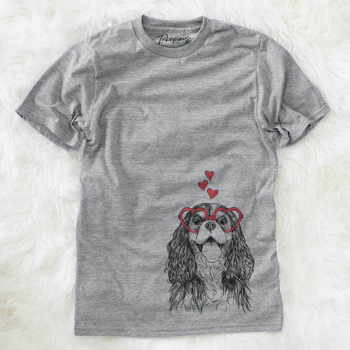 Valentine Brandy the Cavalier King Charles Spaniel - Unisex Crewneck