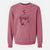 Valentine Braxton the Yellow Lab - Unisex Pigment Dyed Crew Sweatshirt