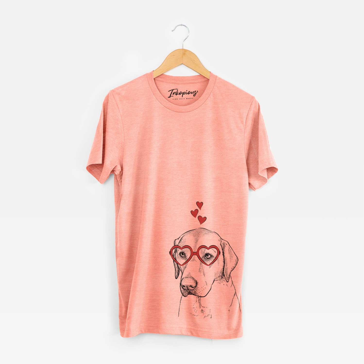 Valentine Braxton the Yellow Lab - Unisex Crewneck