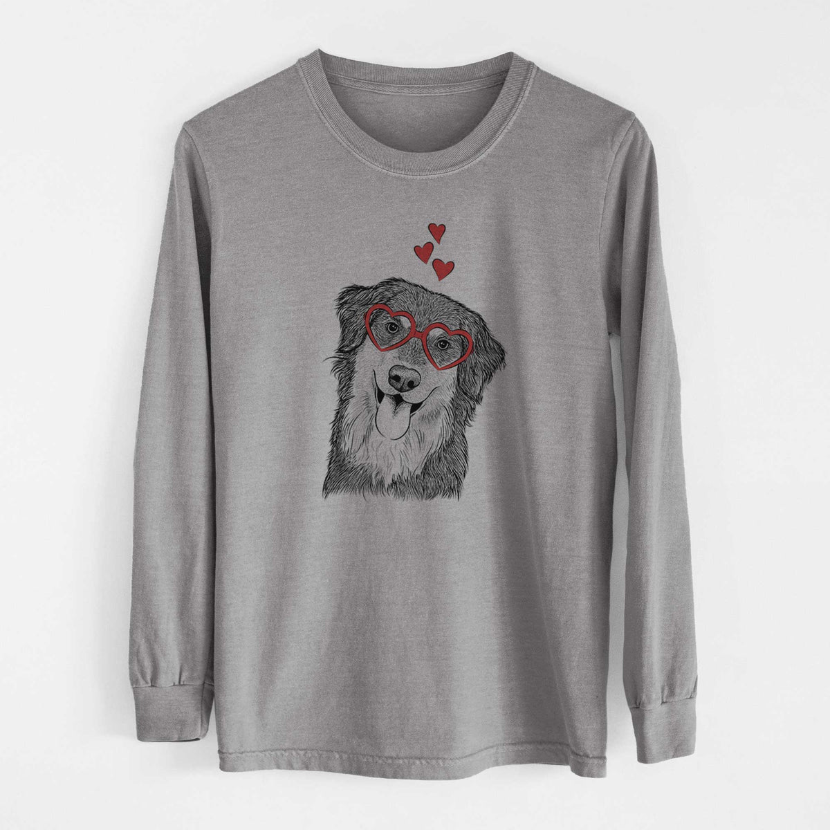 Valentine Brodie the Golden Aussie - Heavyweight 100% Cotton Long Sleeve