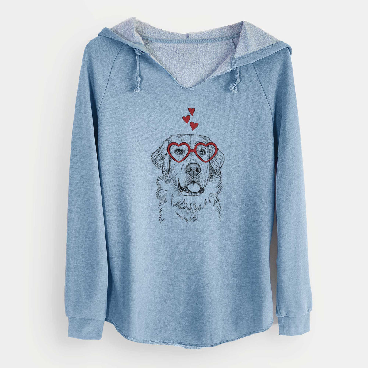 Valentine Brophy the Great Pyrenees - Cali Wave Hooded Sweatshirt
