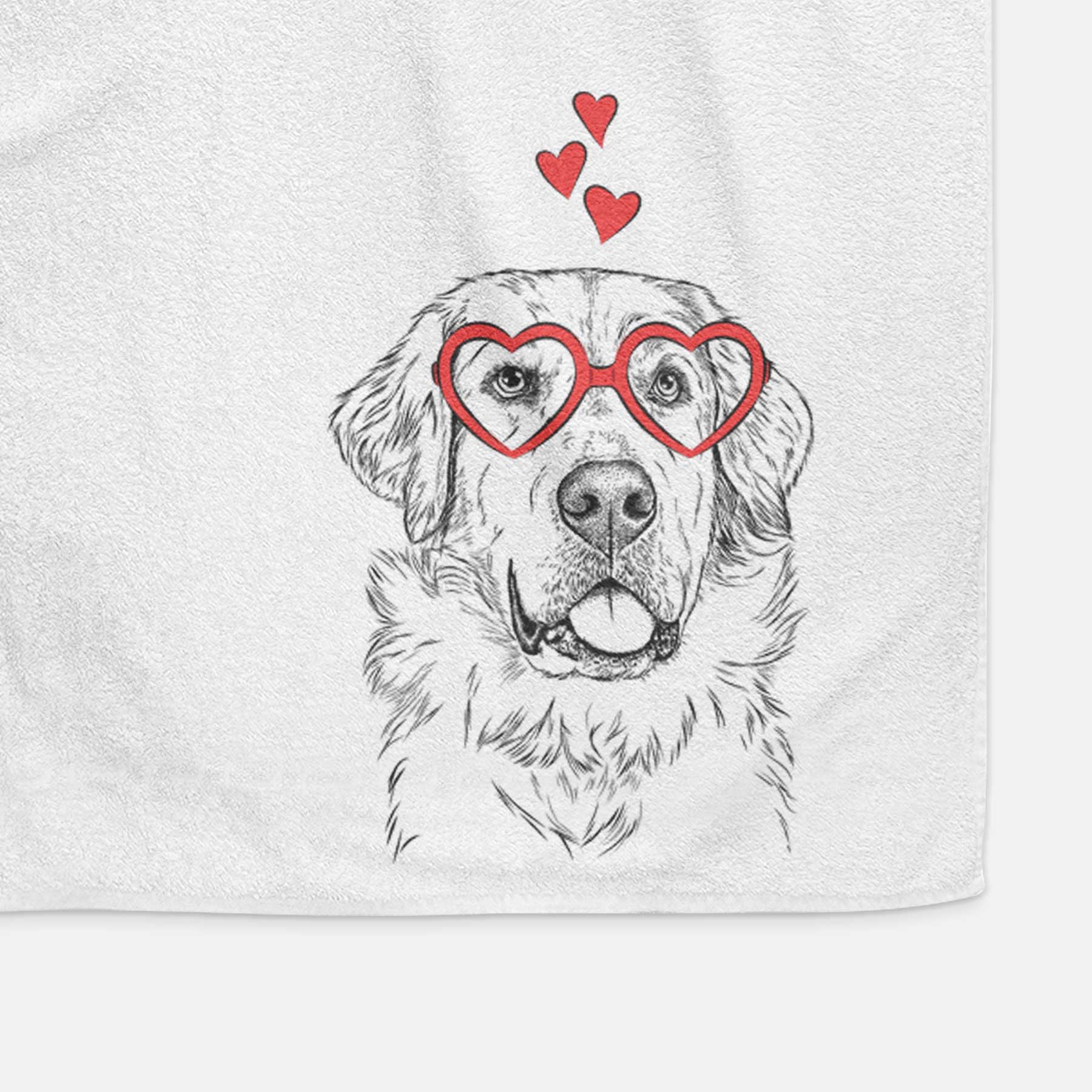 Brophy the Great Pyrenees Decorative Hand Towel