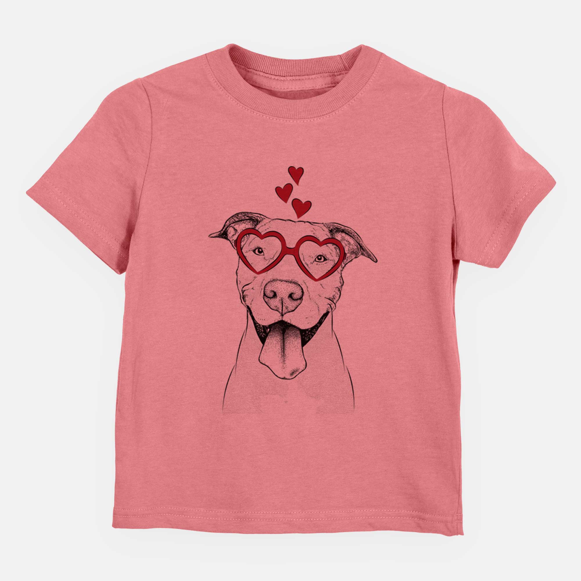 Valentine Bruce the American Staffordshire Terrier - Kids/Youth/Toddler Shirt