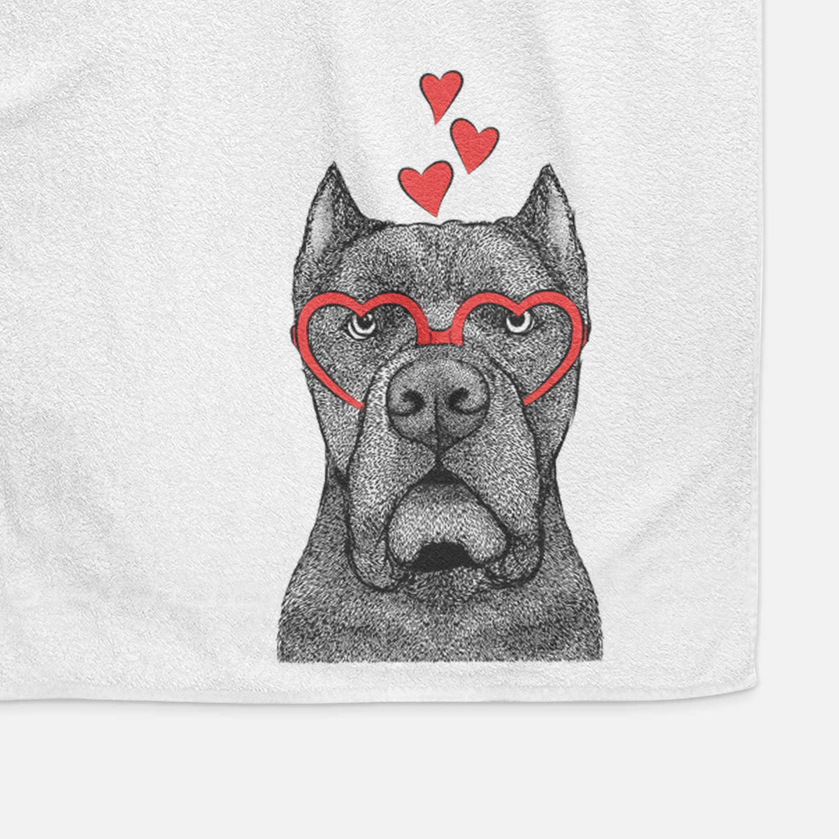 Bruno the Cane Corso Decorative Hand Towel