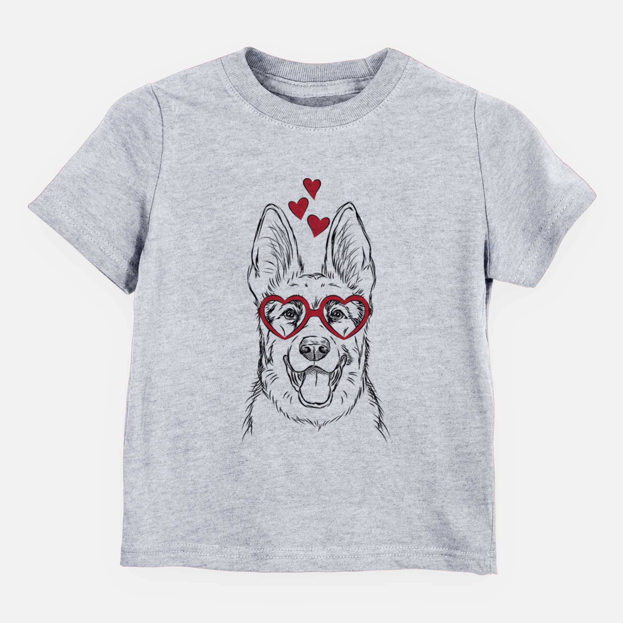 Valentine Brutus the German Shepherd - Kids/Youth/Toddler Shirt