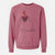 Valentine Bub the Harp Seal - Unisex Pigment Dyed Crew Sweatshirt