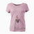 Valentine Bub the Harp Seal - Women's V-neck Shirt