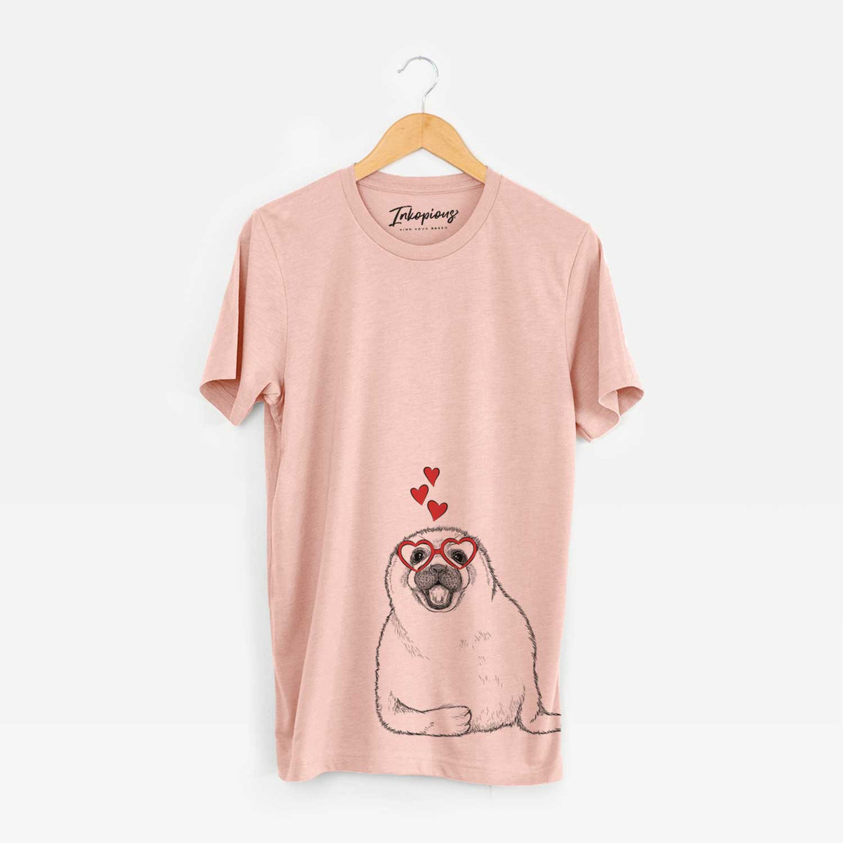 Valentine Bub the Harp Seal - Unisex Crewneck