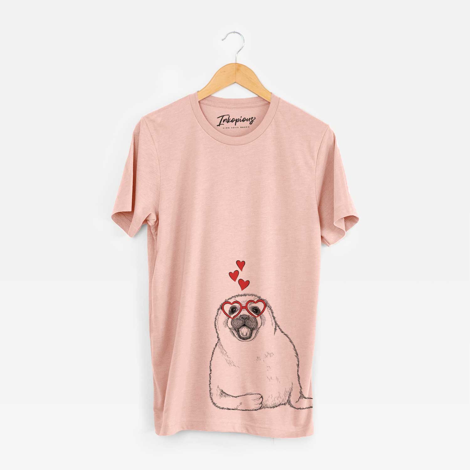 Valentine Bub the Harp Seal - Unisex Crewneck