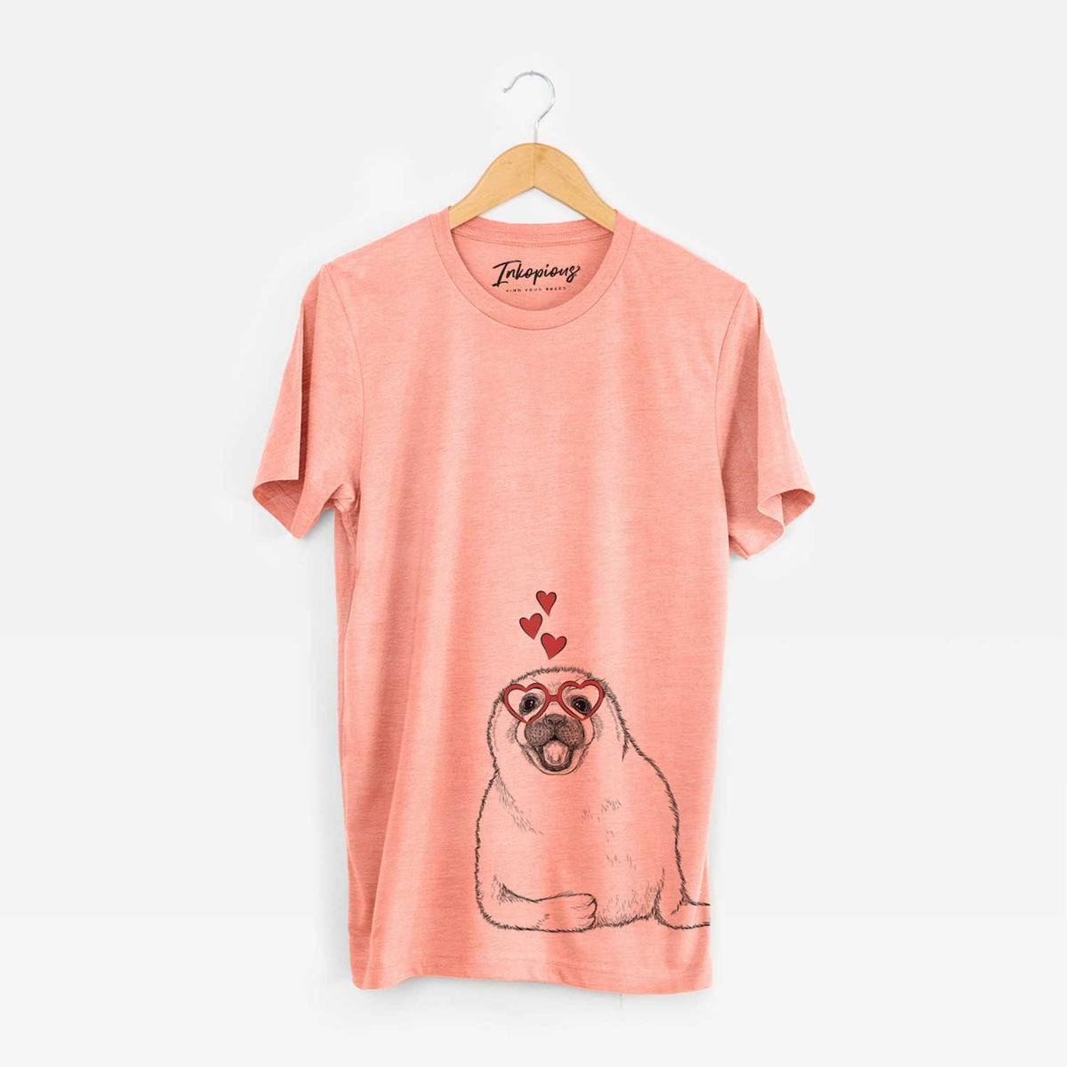 Valentine Bub the Harp Seal - Unisex Crewneck