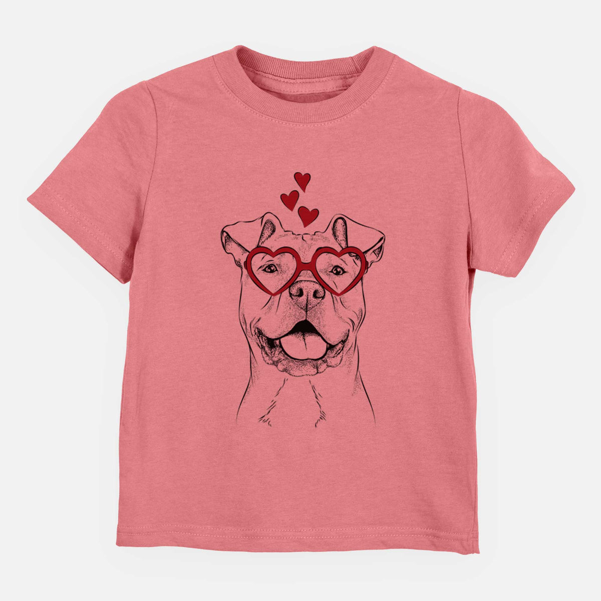 Valentine Bubba Scraps the American Stafforsdhire Mix - Kids/Youth/Toddler Shirt