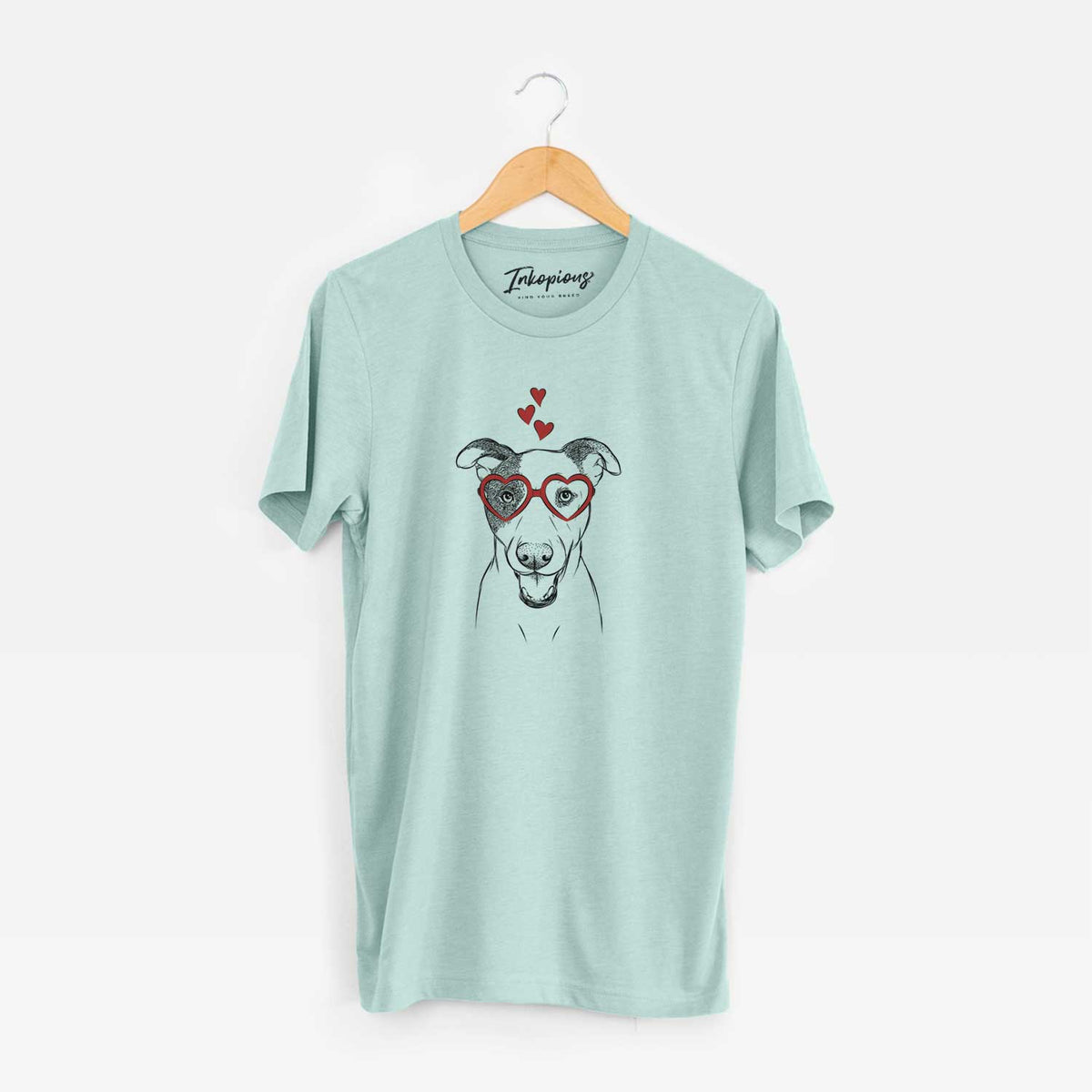Valentine Bucky the Mixed Breed - Unisex Crewneck