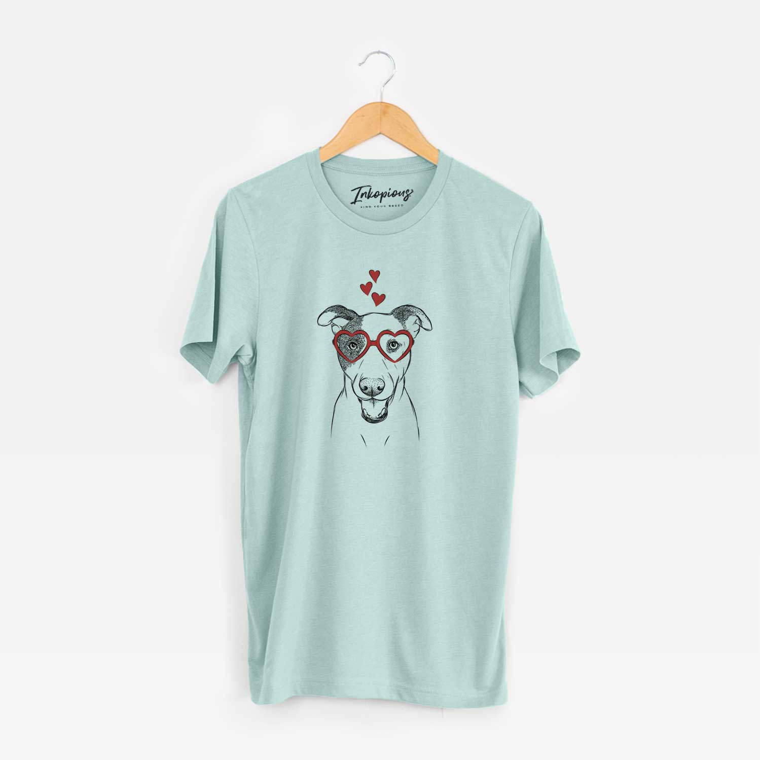 Valentine Bucky the Mixed Breed - Unisex Crewneck