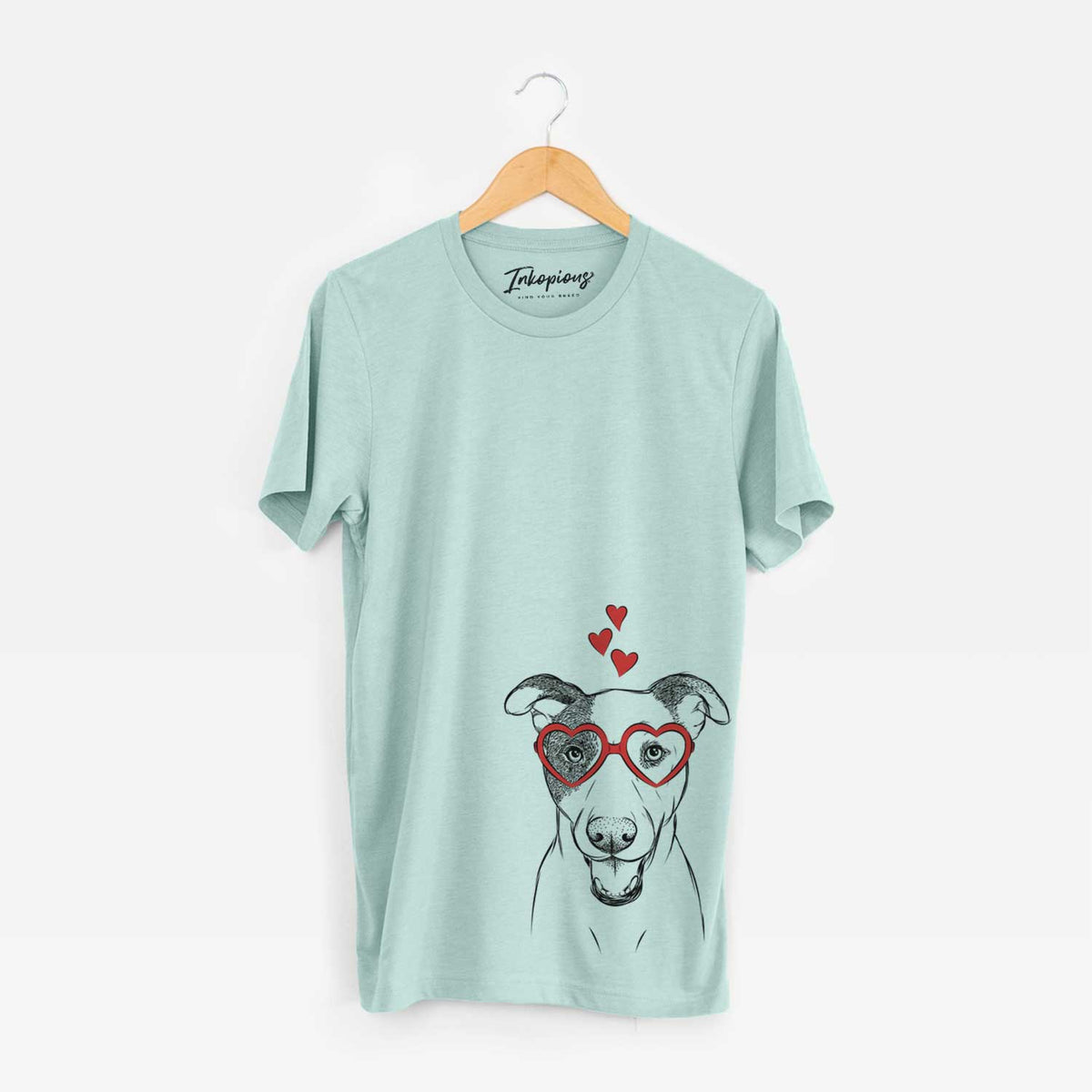 Valentine Bucky the Mixed Breed - Unisex Crewneck