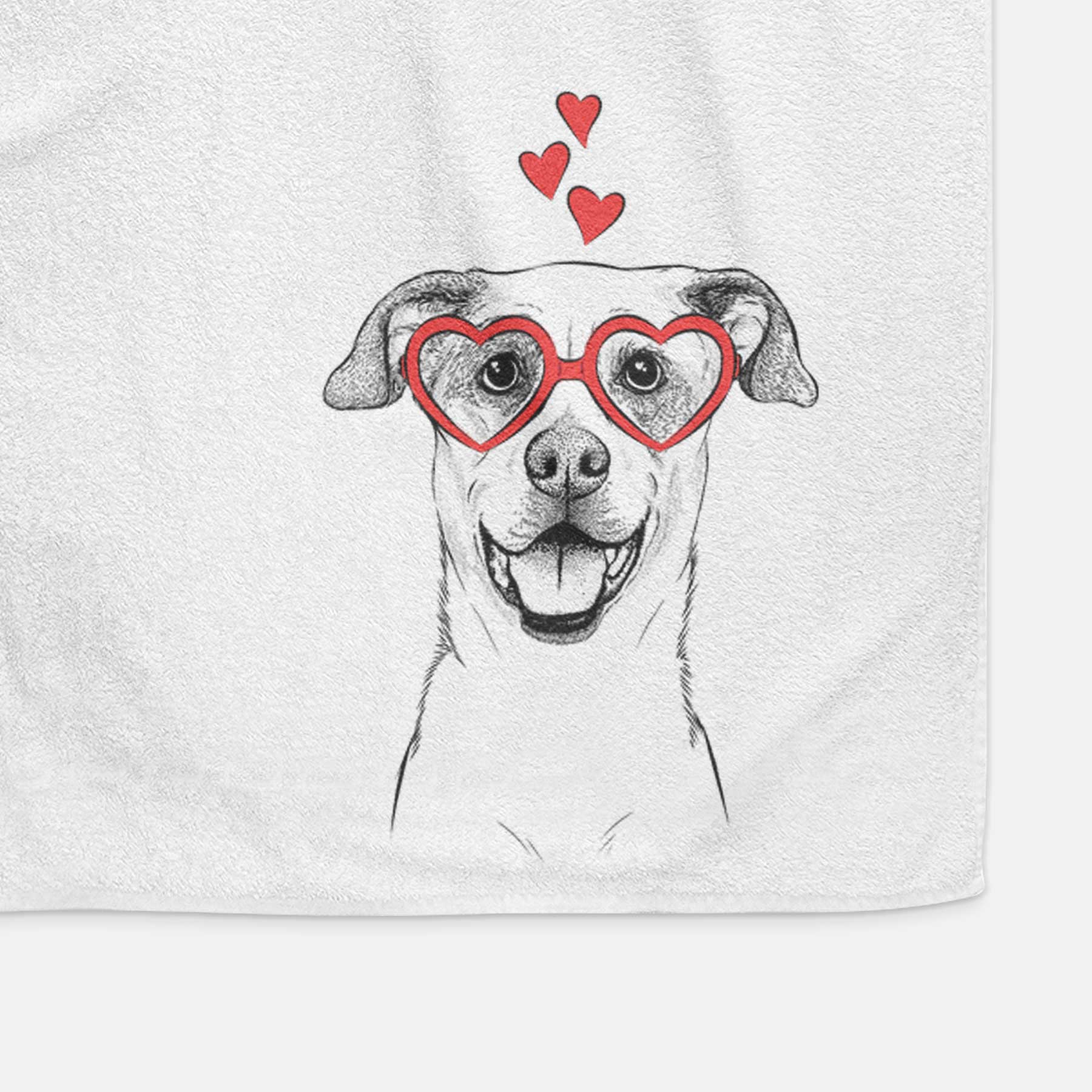 Buffy the Mixed Breed Decorative Hand Towel