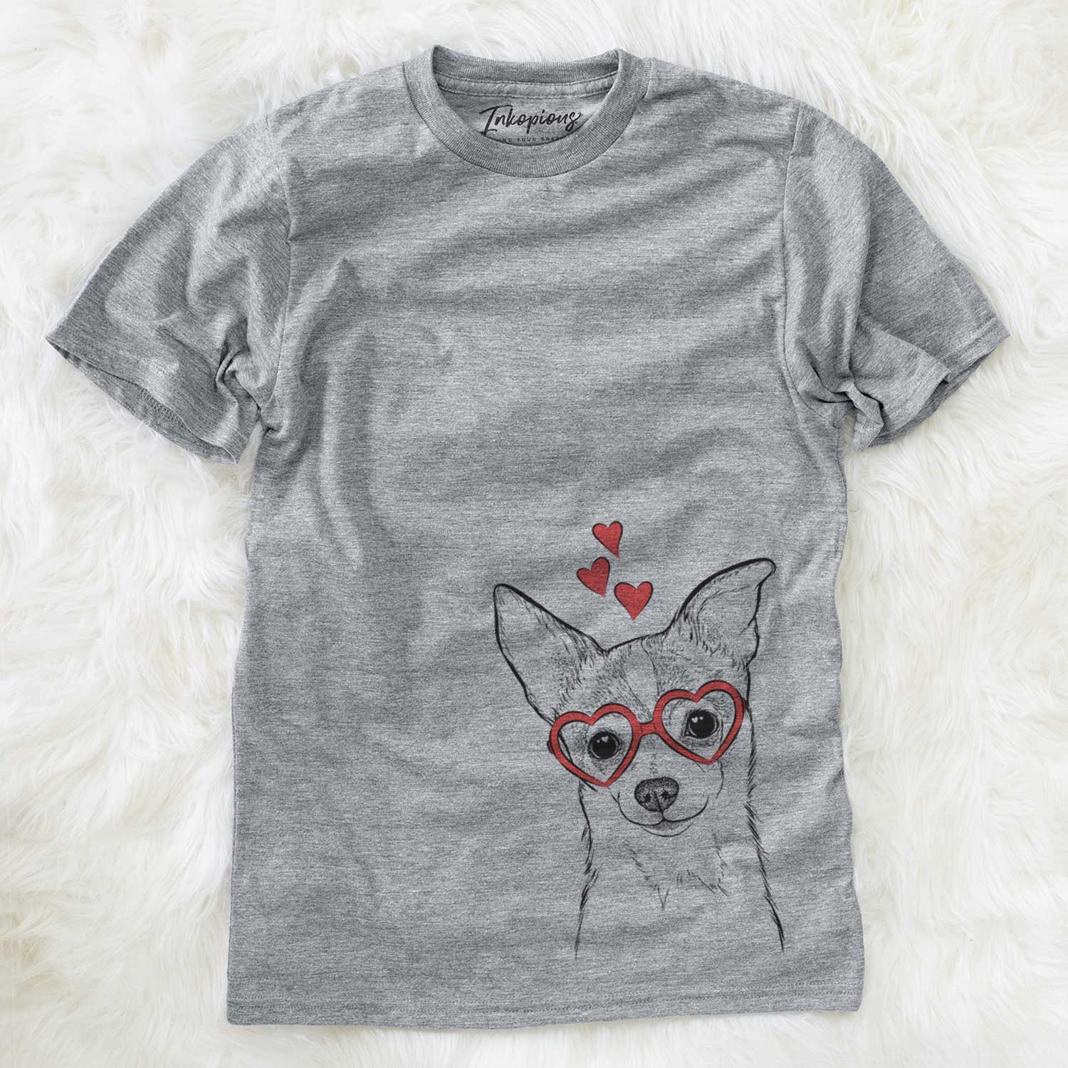 Valentine Buggy the Chihuahua - Unisex Crewneck