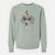 Valentine Bumbee the Beagle - Unisex Pigment Dyed Crew Sweatshirt