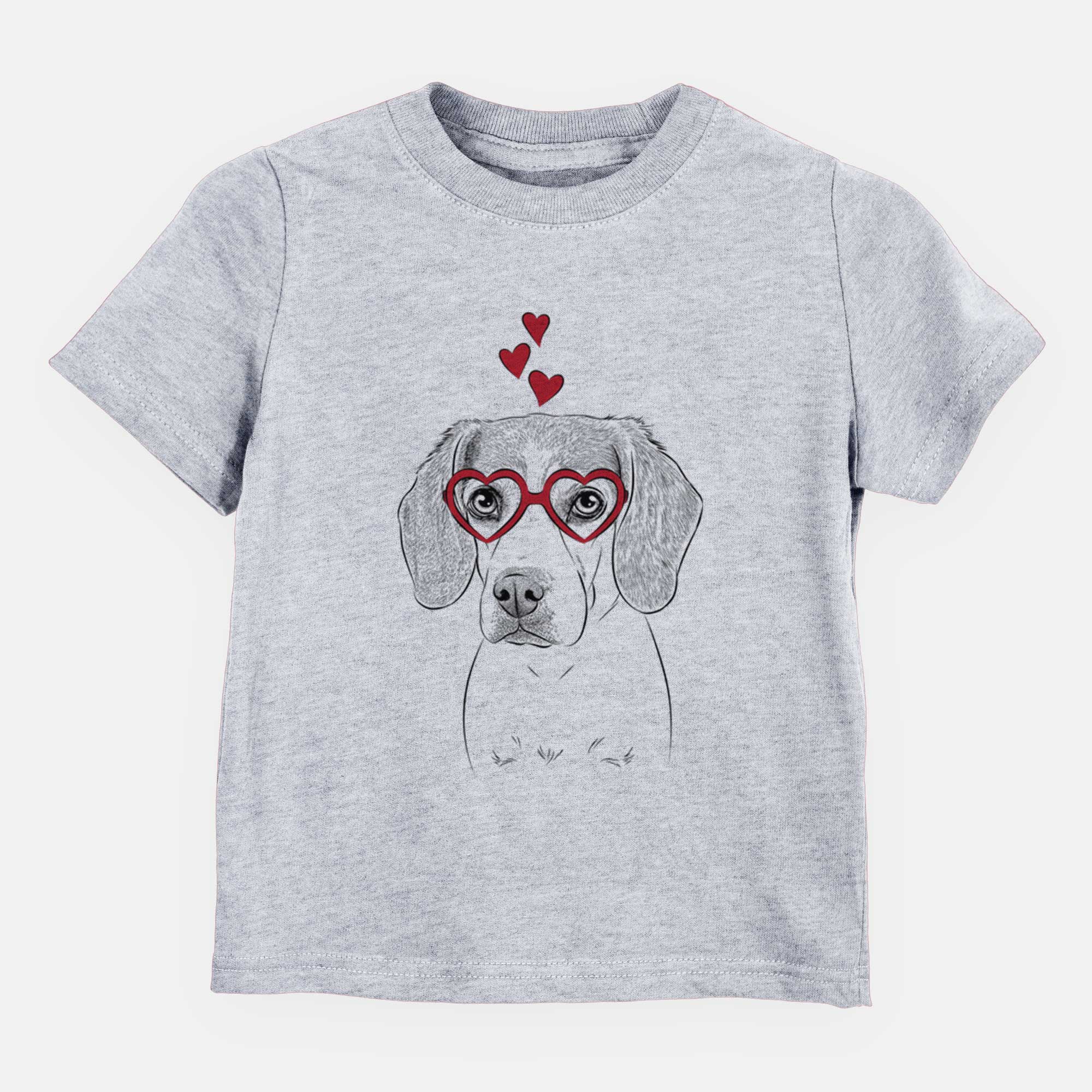 Valentine Bumbee the Beagle - Kids/Youth/Toddler Shirt