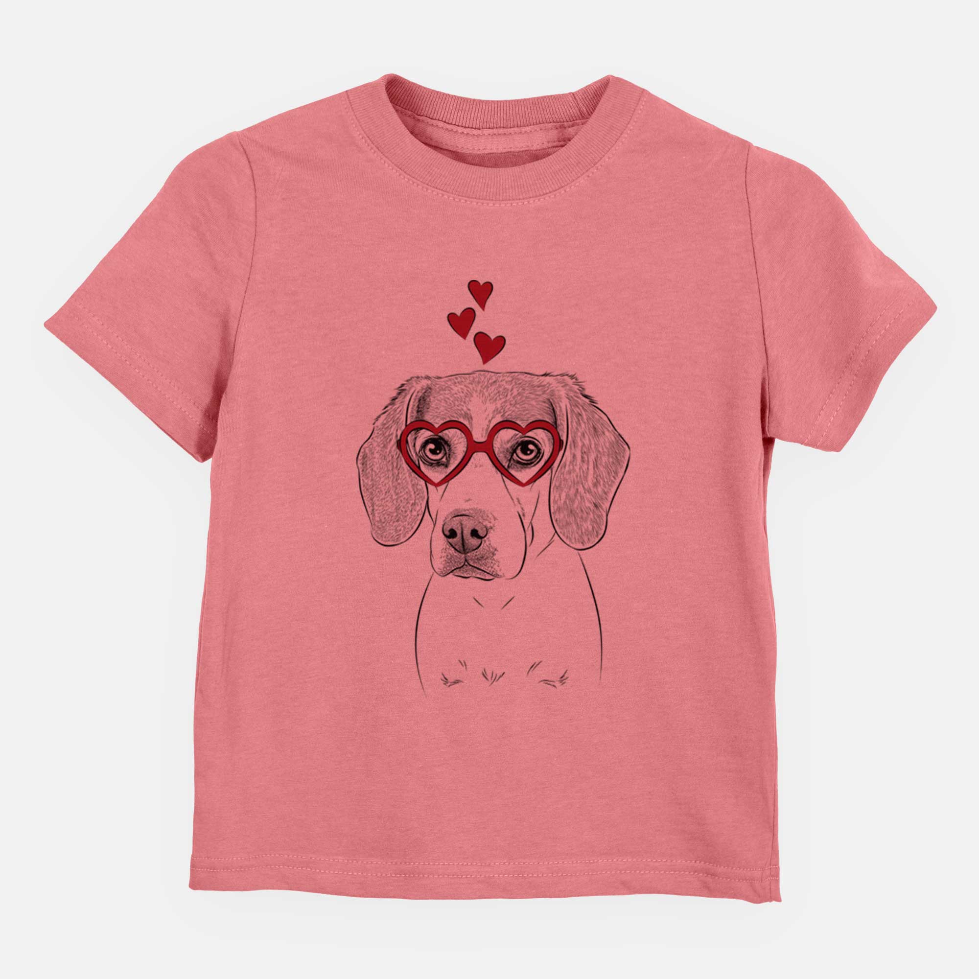 Valentine Bumbee the Beagle - Kids/Youth/Toddler Shirt