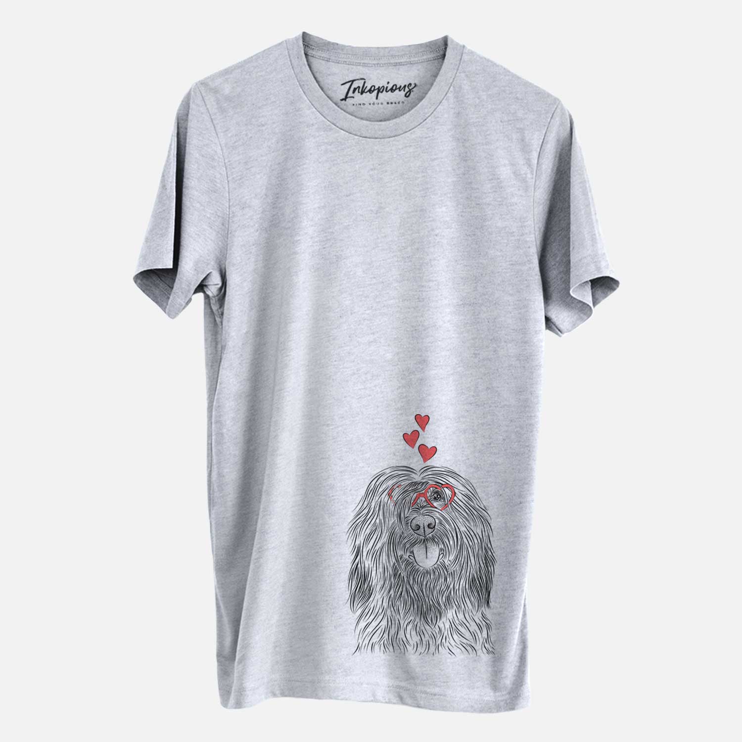 Valentine Bundy the Briard - Unisex Crewneck