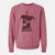 Valentine Bunnie the Doberman Pinscher - Unisex Pigment Dyed Crew Sweatshirt